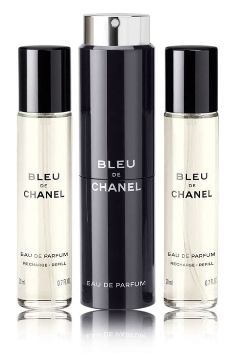 chanel de bleu travel set|bleu de chanel travel refill.